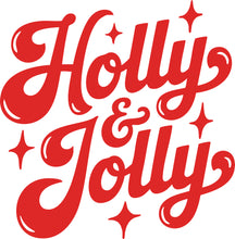 Load image into Gallery viewer, DTF Transfer – AG Holly Jolly Multi Sizes