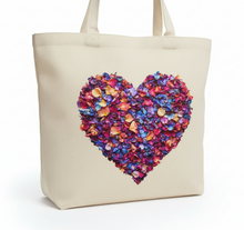 Load image into Gallery viewer, DTF Transfer – AH Flower Heart Multi Sizes