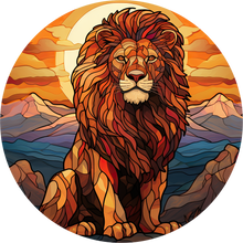 Load image into Gallery viewer, DTF Transfer – Lion Glass Multi Sizes (AN-LI002)