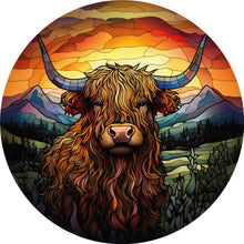 Load image into Gallery viewer, DTF Transfer – AT Glass Cow Multi Sizes