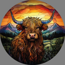 Load image into Gallery viewer, DTF Transfer – AT Glass Cow Multi Sizes