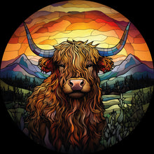 Load image into Gallery viewer, DTF Transfer – AT Glass Cow Multi Sizes