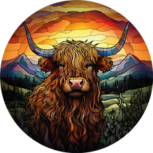 Load image into Gallery viewer, DTF Transfer – AT Glass Cow Multi Sizes