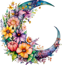 Load image into Gallery viewer, DTF Transfer – AY Moon Flower Multi Sizes