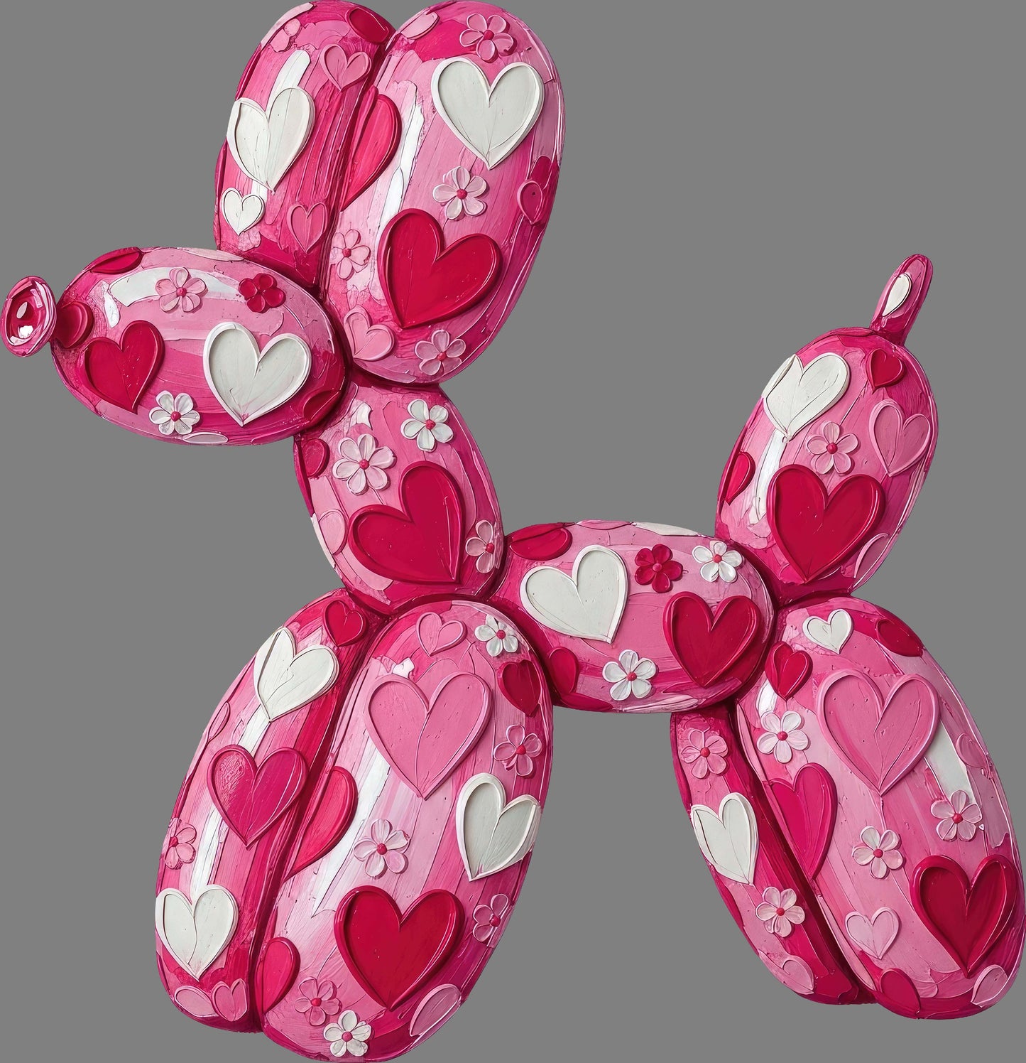 DTF Transfer – Balloon Dog Paint Multi Sizes (BA-DG009)