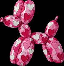 Load image into Gallery viewer, DTF Transfer – Balloon Dog Paint Multi Sizes (BA-DG009)