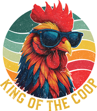 Load image into Gallery viewer, DTF Transfer – BA King of the Coop Multi Sizes