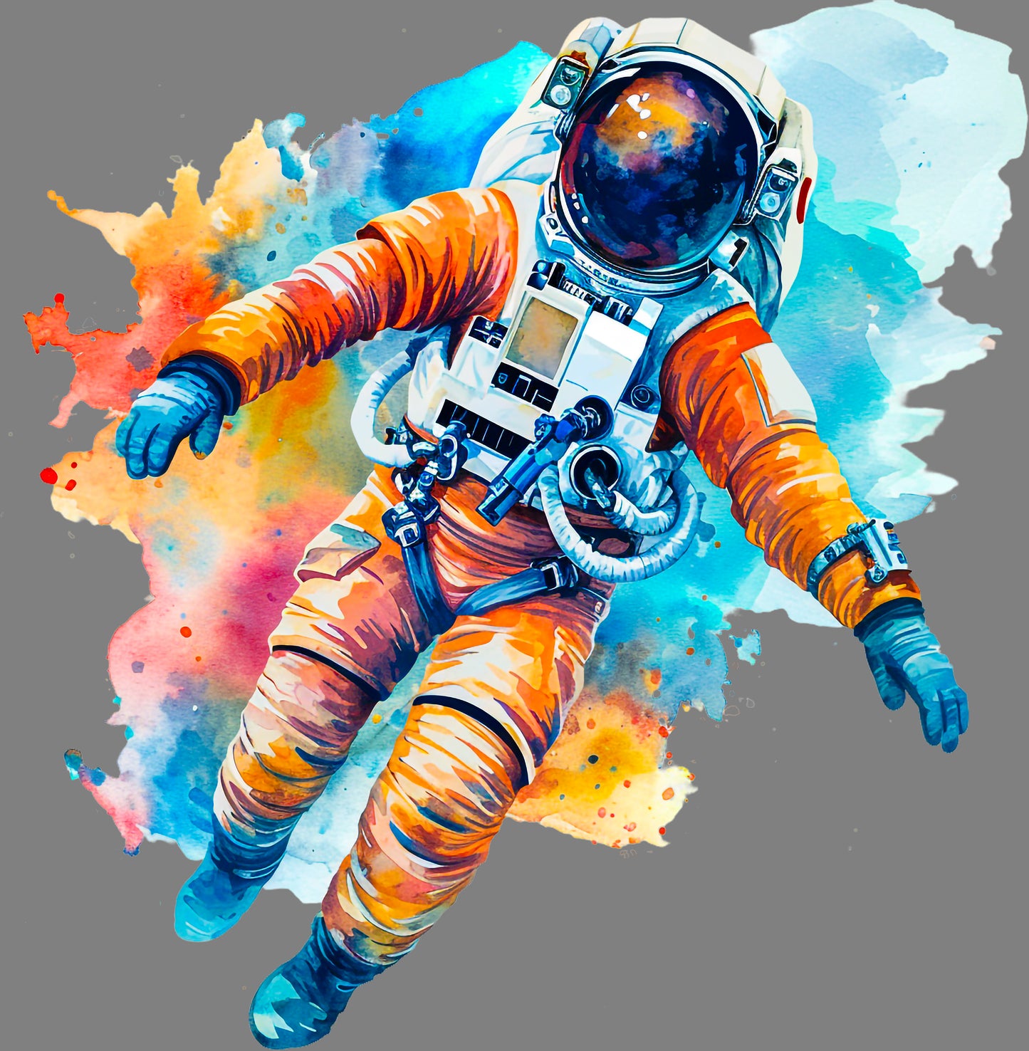 DTF Transfer – Astronaut Multi Sizes (OC-AS001)