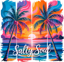 Load image into Gallery viewer, DTF Transfer – Salty Soul Multi Sizes (BE-SC004)
