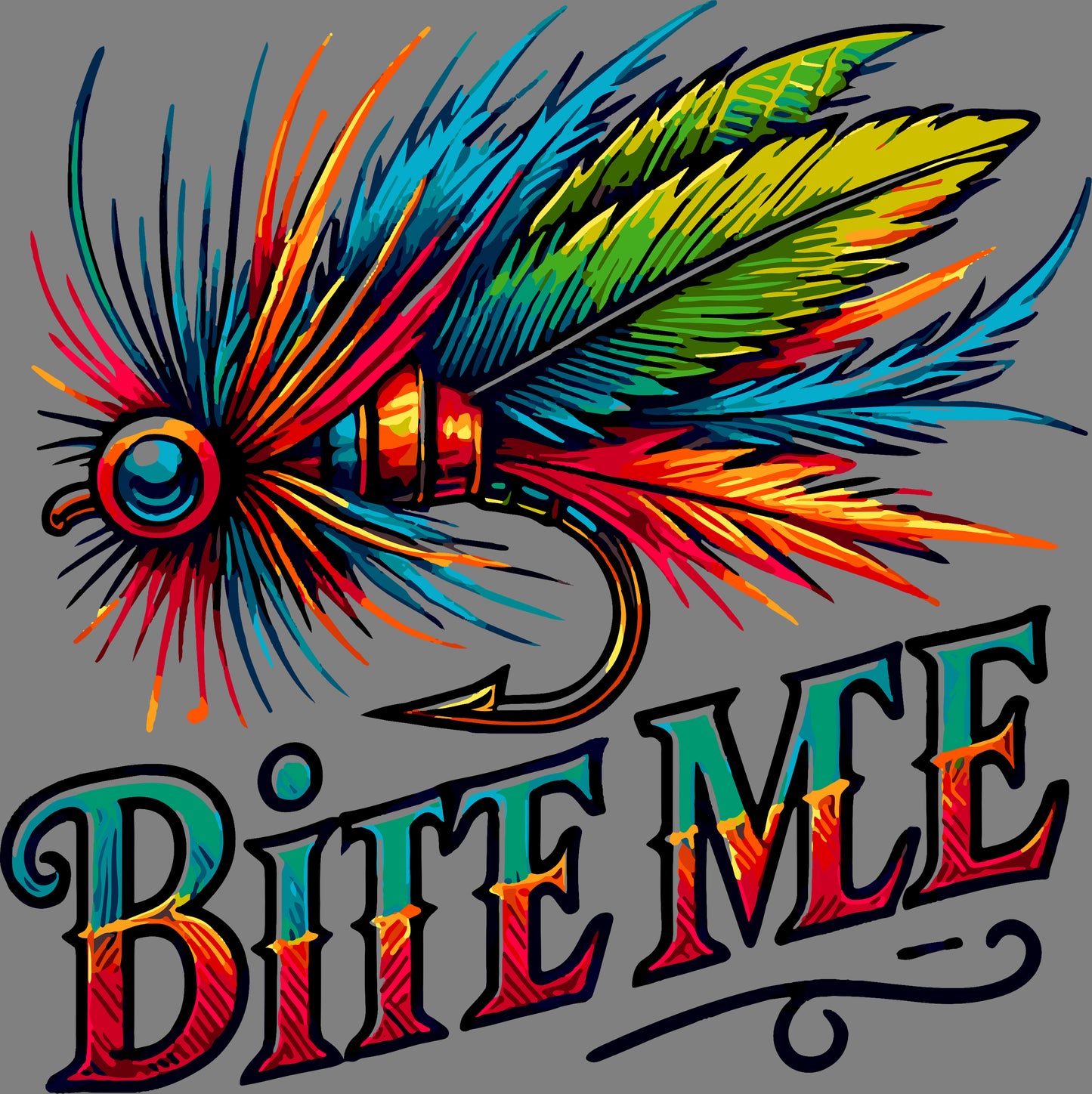 DTF Transfer – Bite me Multi Sizes (FI-SC007)