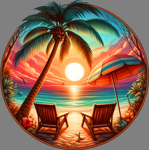 Load image into Gallery viewer, DTF Transfer – CB Sunset Beach Multi Sizes