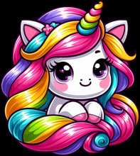 Load image into Gallery viewer, DTF Transfer – CJ Unicorn Multi Sizes