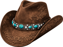 Load image into Gallery viewer, DTF Transfer – Leather Hat Multi Sizes (CO-HT002)