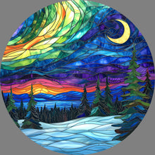 Load image into Gallery viewer, DTF Transfer – CT Glass Winter Scene Multi Sizes