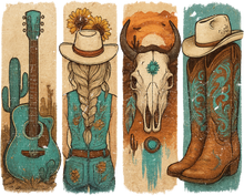 Load image into Gallery viewer, DTF Transfer – DF Country Scene Multi Sizes