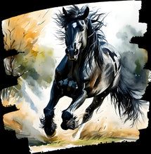 Load image into Gallery viewer, DTF Transfer – DK Horse Running Multi Sizes