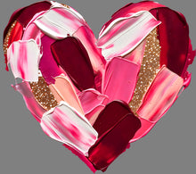 Load image into Gallery viewer, DTF Transfer – Paint Heart Multi Sizes (HR-PT002)