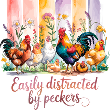 Load image into Gallery viewer, DTF Transfer – DW Chickens Distraction Multi Sizes