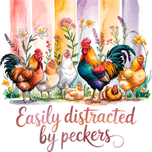 Load image into Gallery viewer, DTF Transfer – DW Chickens Distraction Multi Sizes
