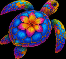 Load image into Gallery viewer, DTF Transfer – DX Tropical Turtle Multi Sizes