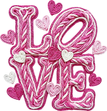 Load image into Gallery viewer, DTF Transfer – DY Yarn Love 01 Multi Sizes