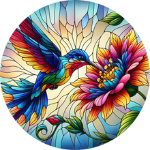 Load image into Gallery viewer, DTF Transfer – Glass Humming Bird Multi Sizes (AN-HU001)