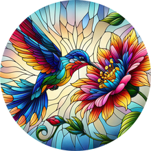 Load image into Gallery viewer, DTF Transfer – Glass Humming Bird Multi Sizes (AN-HU001)
