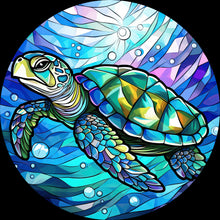 Load image into Gallery viewer, DTF Transfer – Turtle Swimming Multi Sizes (AN-TR002)