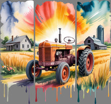 Load image into Gallery viewer, DTF Transfer – Tractor Scene Multi Sizes (FA-SC001)