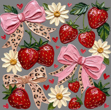 Load image into Gallery viewer, DTF Transfer – Strawberry Multi Sizes (FO-ST002)