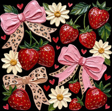 Load image into Gallery viewer, DTF Transfer – Strawberry Multi Sizes (FO-ST002)