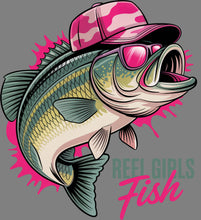 Load image into Gallery viewer, DTF Transfer – FT Reel Girls Fish Multi Sizes