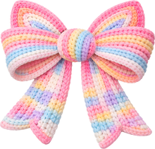 Load image into Gallery viewer, DTF Transfer – FW Yarn Bow Ears Multi Sizes