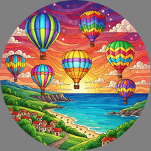 Load image into Gallery viewer, DTF Transfer – Hot Air Balloon Multi Sizes (BA-HA002)