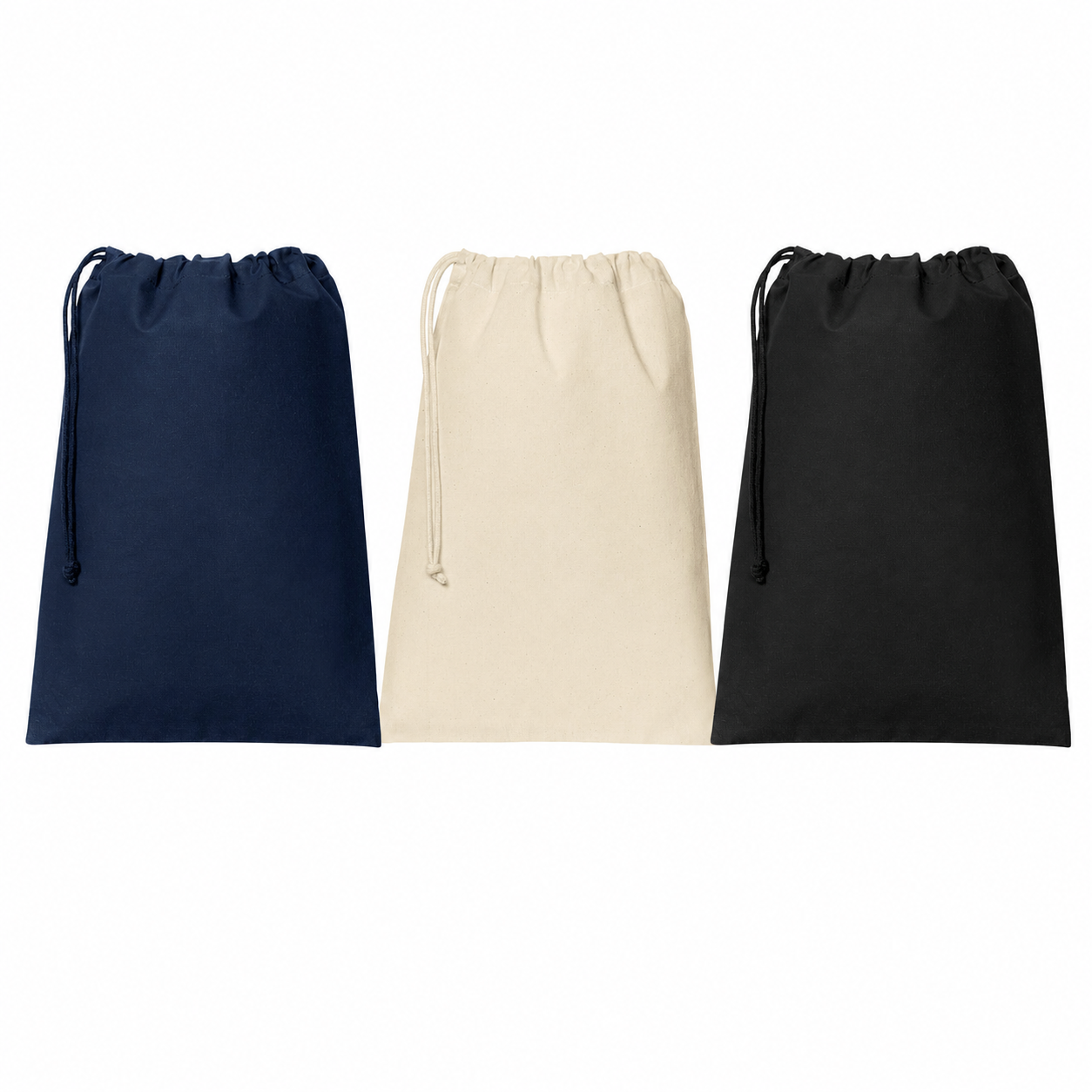 Blank Cotton Drawstring Sack – Single