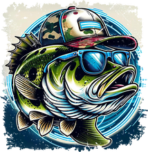 Load image into Gallery viewer, DTF Transfer – HD Fish Hat Multi Sizes