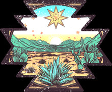 Load image into Gallery viewer, DTF Transfer – HJ Desert Scene Multi Sizes