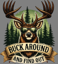 Load image into Gallery viewer, DTF Transfer – HK Buck Around Multi Sizes