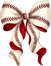 Load image into Gallery viewer, DTF Transfer – IA Baseball Bow Multi Sizes