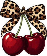Load image into Gallery viewer, DTF Transfer – Leopard Cherrys Multi Sizes (FO-CH001)