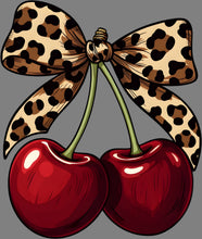 Load image into Gallery viewer, DTF Transfer – Leopard Cherrys Multi Sizes (FO-CH001)
