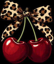 Load image into Gallery viewer, DTF Transfer – Leopard Cherrys Multi Sizes (FO-CH001)