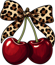 Load image into Gallery viewer, DTF Transfer – Leopard Cherrys Multi Sizes (FO-CH001)
