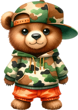 Load image into Gallery viewer, DTF Transfer – Cool Bear Multi Sizes (AN-BR006)