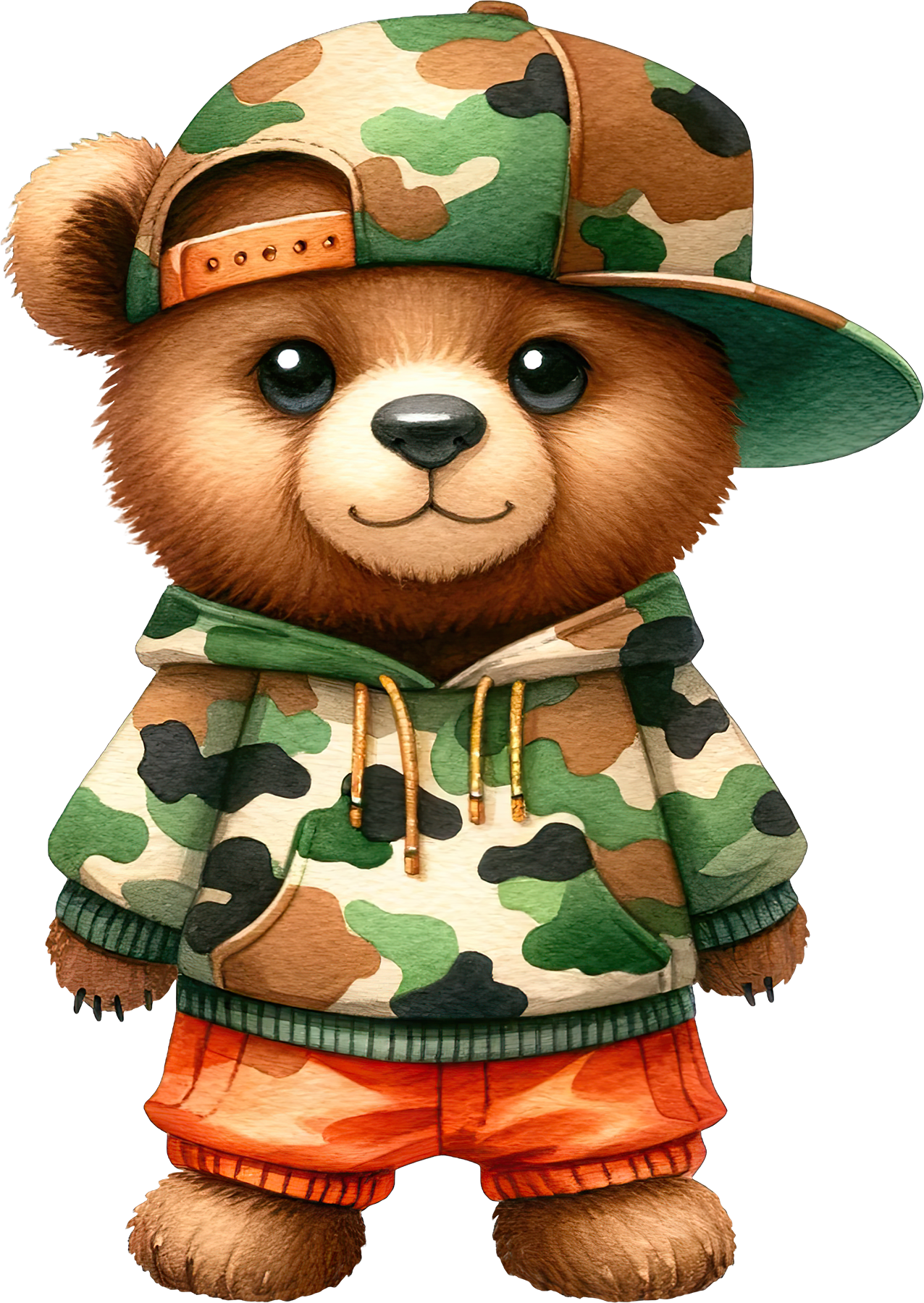 DTF Transfer – Cool Bear Multi Sizes (AN-BR006)