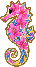 Load image into Gallery viewer, DTF Transfer – Flower Seahorse Multi Sizes (AN-SH002)