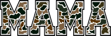 Load image into Gallery viewer, DTF Transfer – Camo Mama Multi Sizes (MO-TX001)