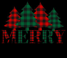 Load image into Gallery viewer, DTF Transfer – 11" Merry Christmas