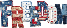 Load image into Gallery viewer, DTF Transfer – Freedom Multi Sizes (PA-TX001)