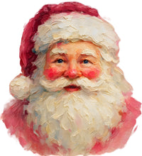 Load image into Gallery viewer, DTF Transfer –Vintage Santa Paint YC Multi Sizes